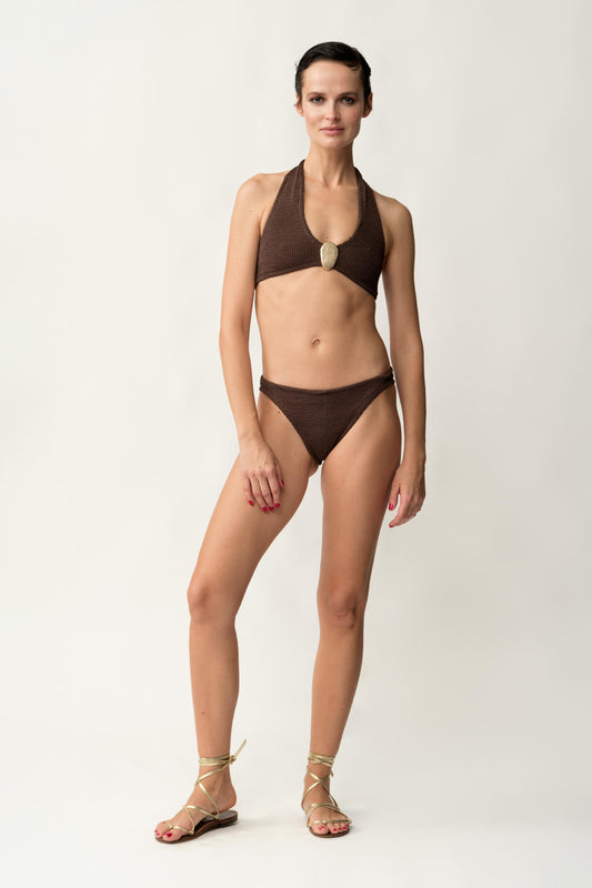 Eris Bikini SET // Brown Wood