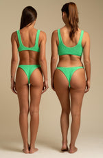 Ginny Bikini Bottom // Neon Green - Reina Olga