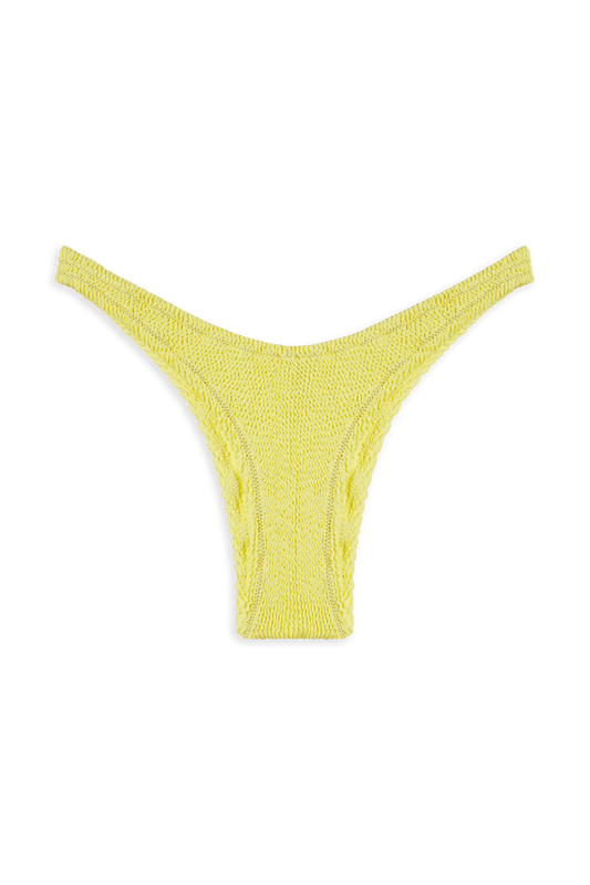 Ginny Bikini Bottom // Pastel Yellow - Reina Olga