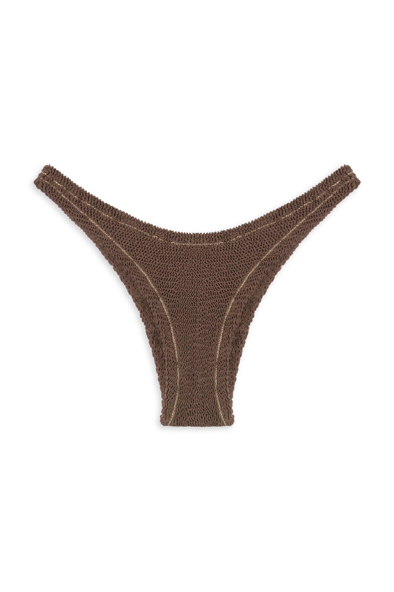 Ginny Bikini Bottom // Brown Wood - Reina Olga
