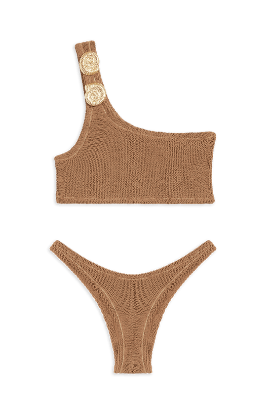 Hemera Bikini SET // Brown Clay