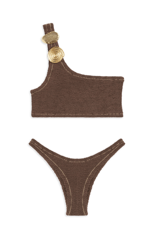 Hemera Bikini SET // Brown Wood