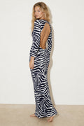 Luca Dress // Blue Zebra