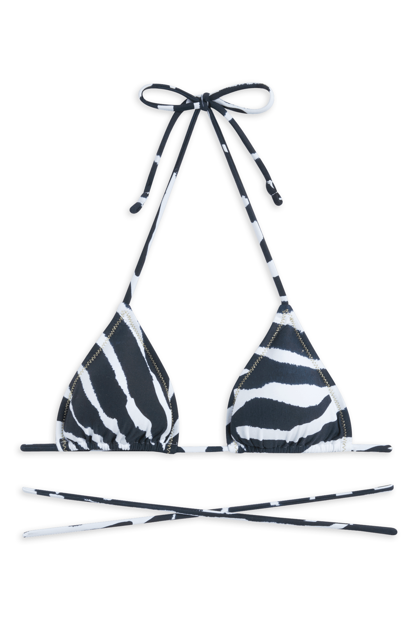 Miami Bikini Top - Blue Zebra ReinaOlga – Reina Olga