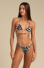 Miami Bikini Top // Blue Zebra - Reina Olga