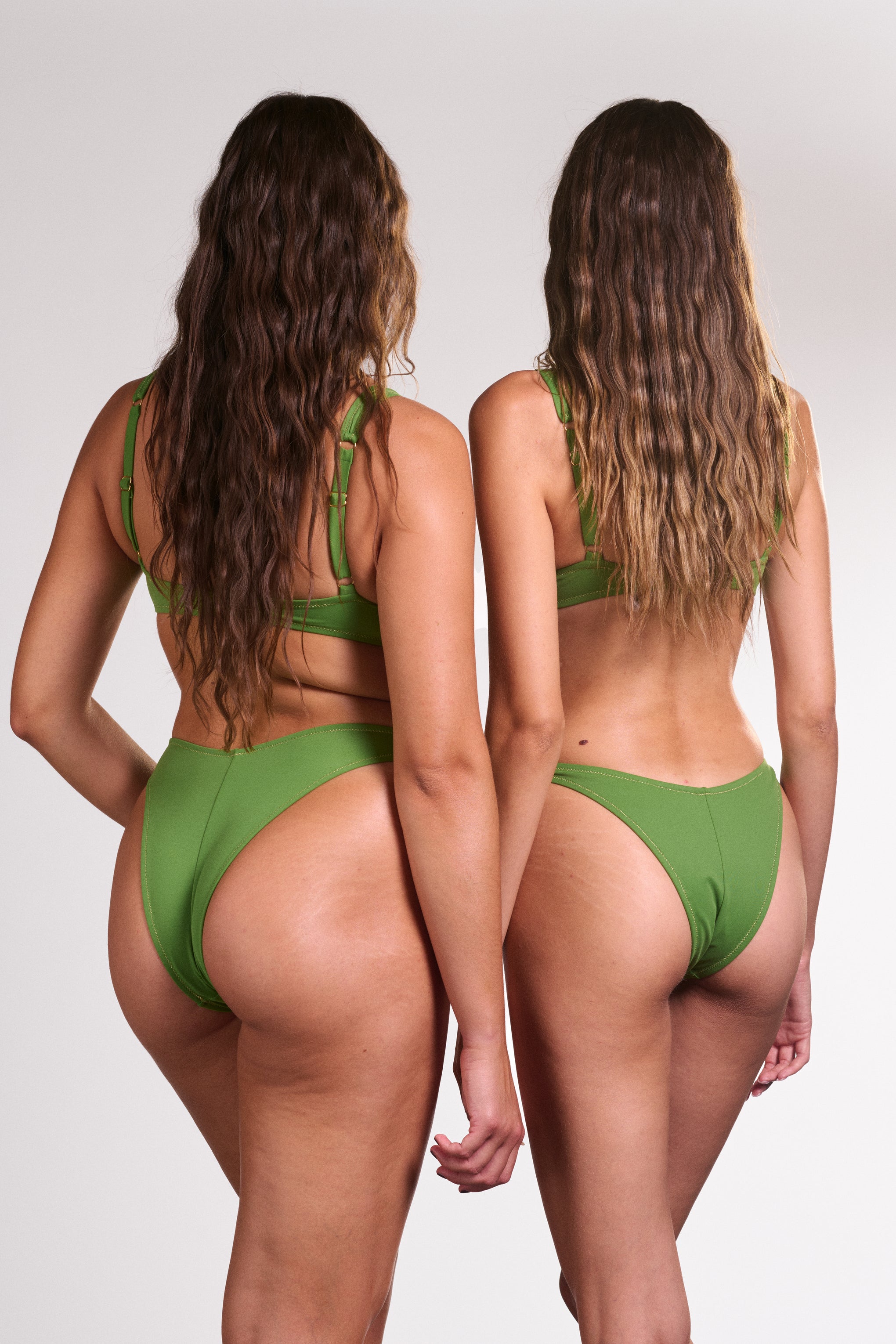 Brigitte Bikini Bottom // Emerald Green - Reina Olga - BIKINI