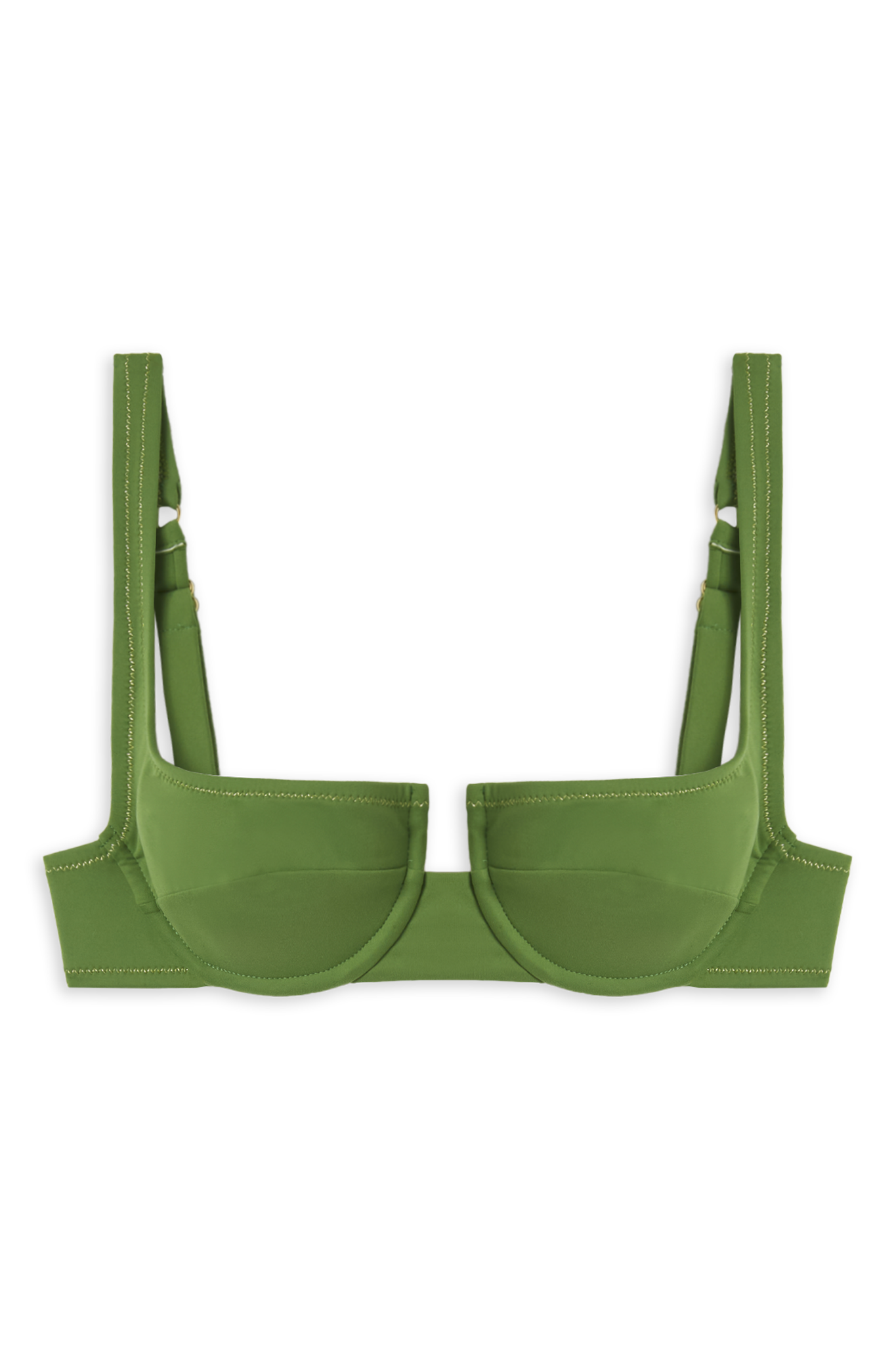 Brigitte Bikini Top // Emerald Green - Reina Olga - BIKINI SET