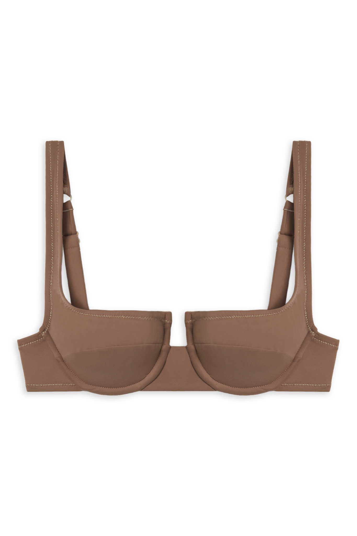 Brigitte Bikini Top // Latte Macchiato - Reina Olga - BIKINI SET