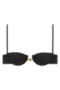 Hammond Bikini Top // Black Shiny - Reina Olga - BIKINI SET