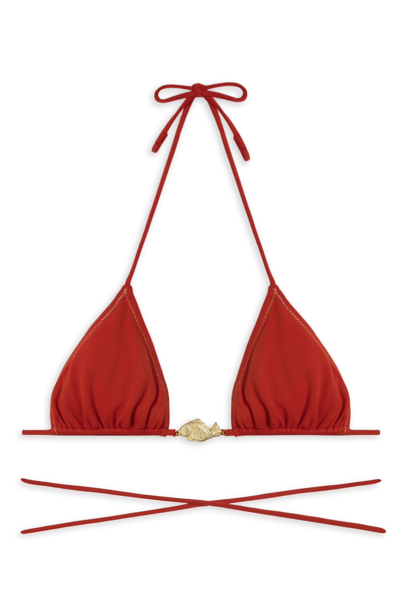 Miami Bikini Top // Red Coral - Reina Olga - BIKINI SET