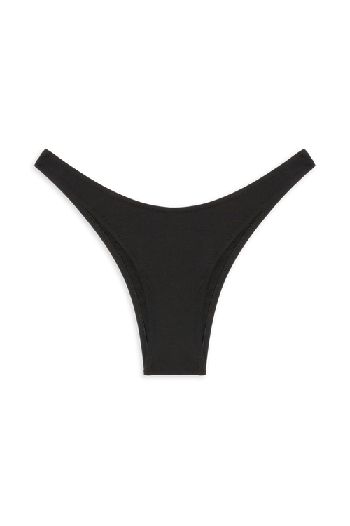 Brigitte Bikini Bottom // Black Shiny - Reina Olga - BIKINI