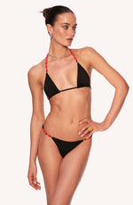 Coralli Bikini Bottom // Black Shiny - Reina Olga - BIKINI SET