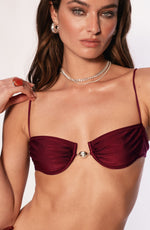 Hammond Bikini Top // Prugna - Reina Olga - BIKINI SET