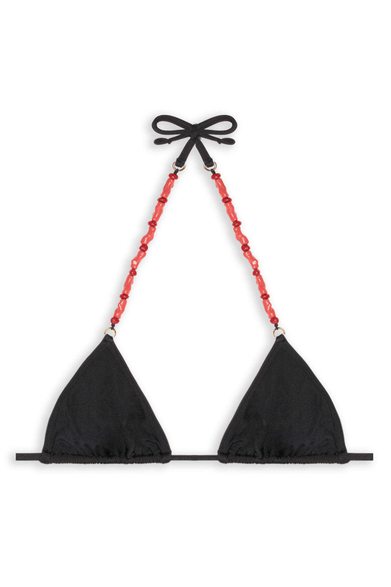 Coralli Bikini Top // Black Shiny - Reina Olga - BIKINI SET