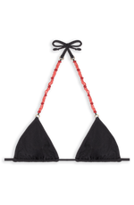 Coralli Bikini Top // Black Shiny - Reina Olga - BIKINI SET