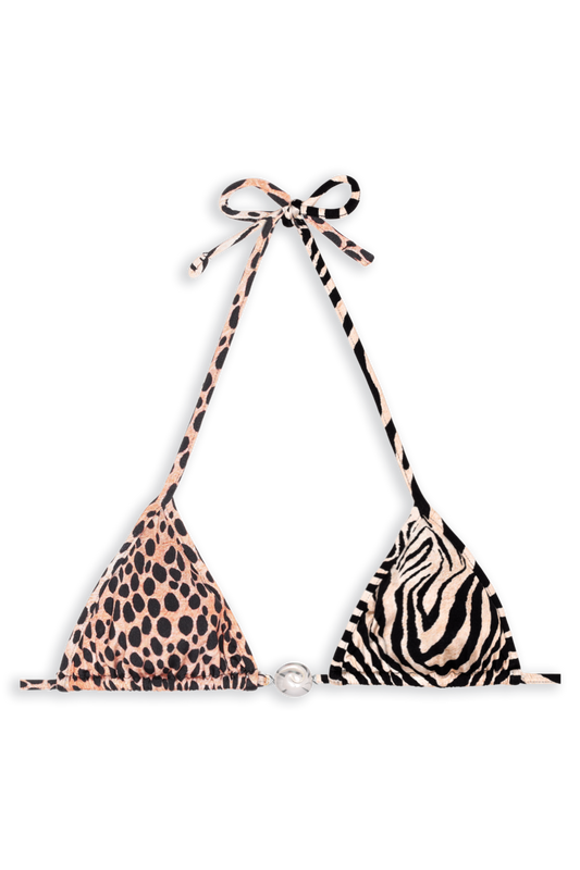 Splash Bikini Top // 2 Tone Tropicana - Reina Olga - BIKINI SET