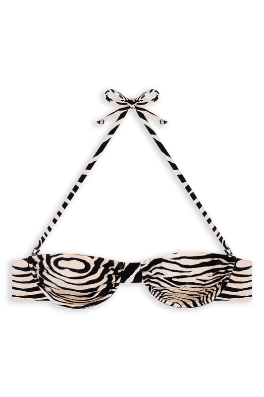 Aryna Bikini Top // Classic Zebra - Reina Olga - BIKINI SET