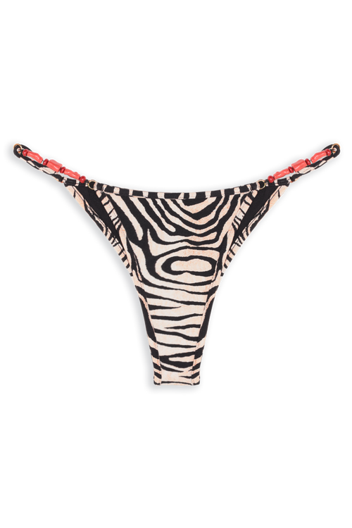 Coralli Bikini Bottom // Classic Zebra - Reina Olga - BIKINI SET