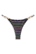 Splash Bikini Bottom // Lurex Stripe - Reina Olga - BIKINI SET
