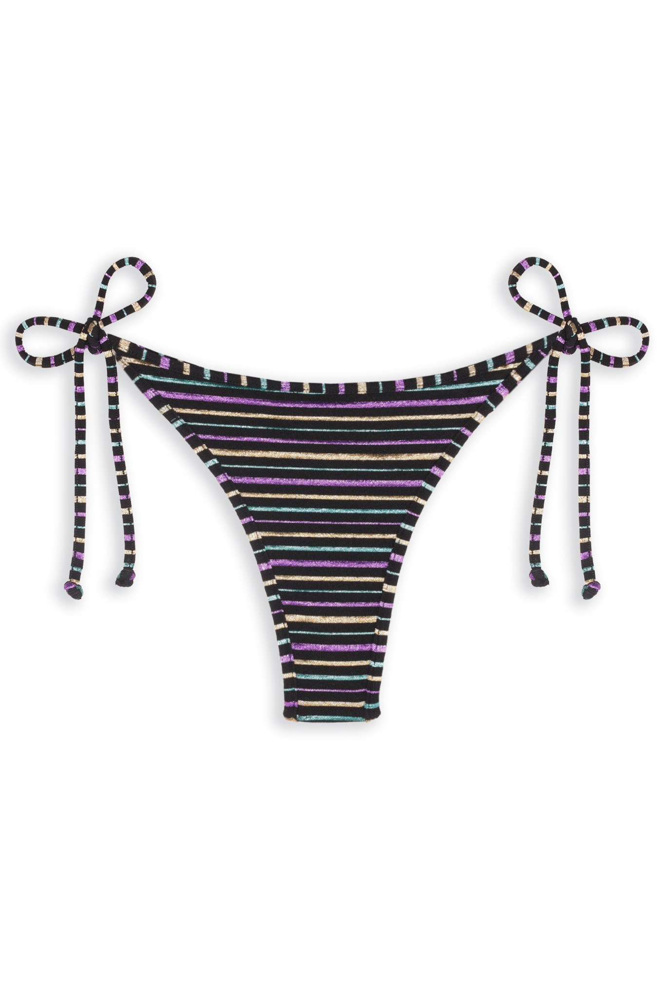 Essenziale Bikini Bottom // Lurex Stripes - Reina Olga - BIKINI SET