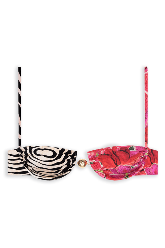 Hammond Bikini Top // 2 Tone Tropicana - Reina Olga - BIKINI SET