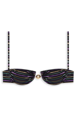 Hammond Bikini Top // Lurex Stripes - Reina Olga - BIKINI SET