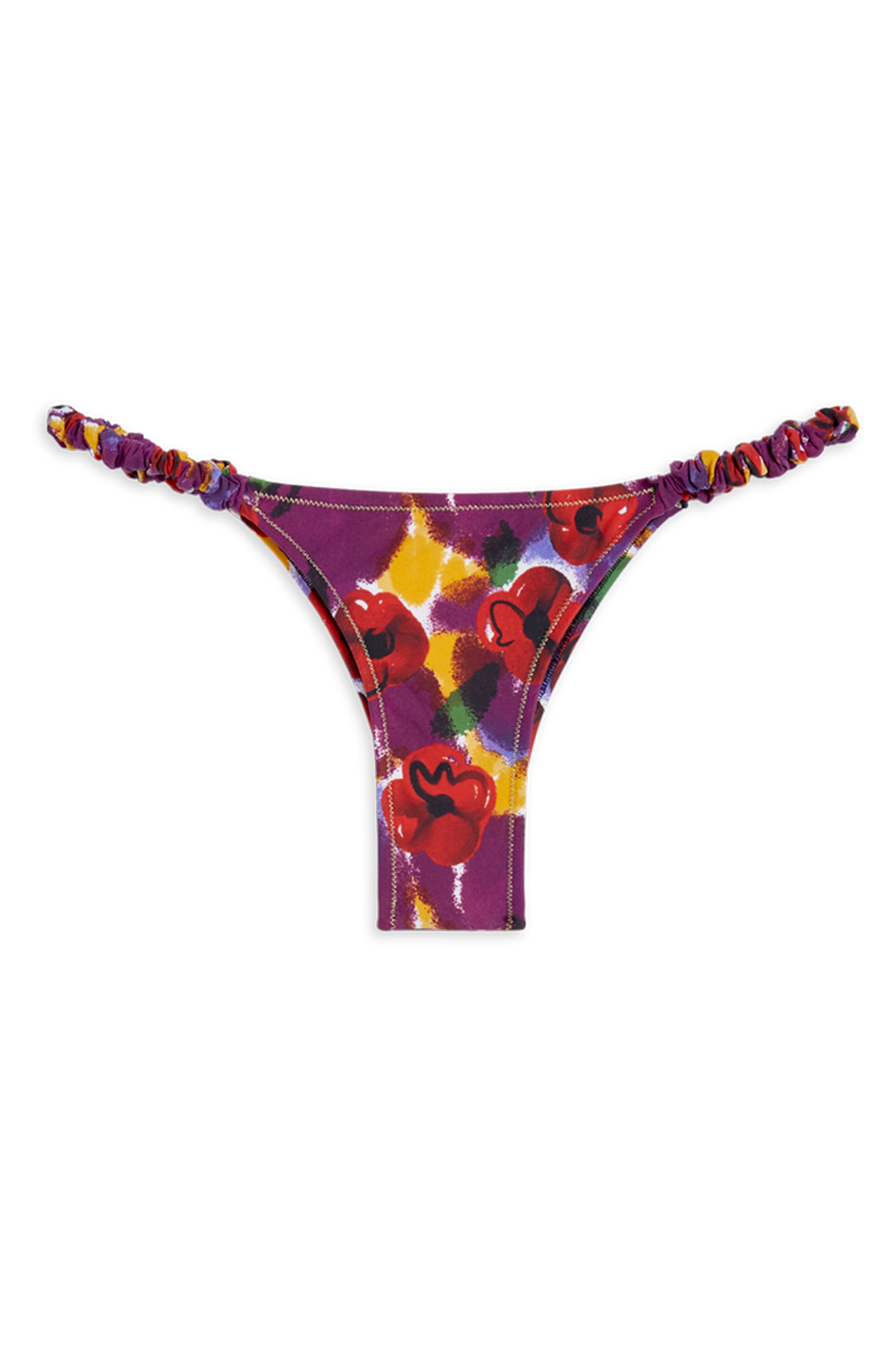 Scrunchie Bikini Bottom // Porto Rafael Print - Reina Olga - BIKINI SET