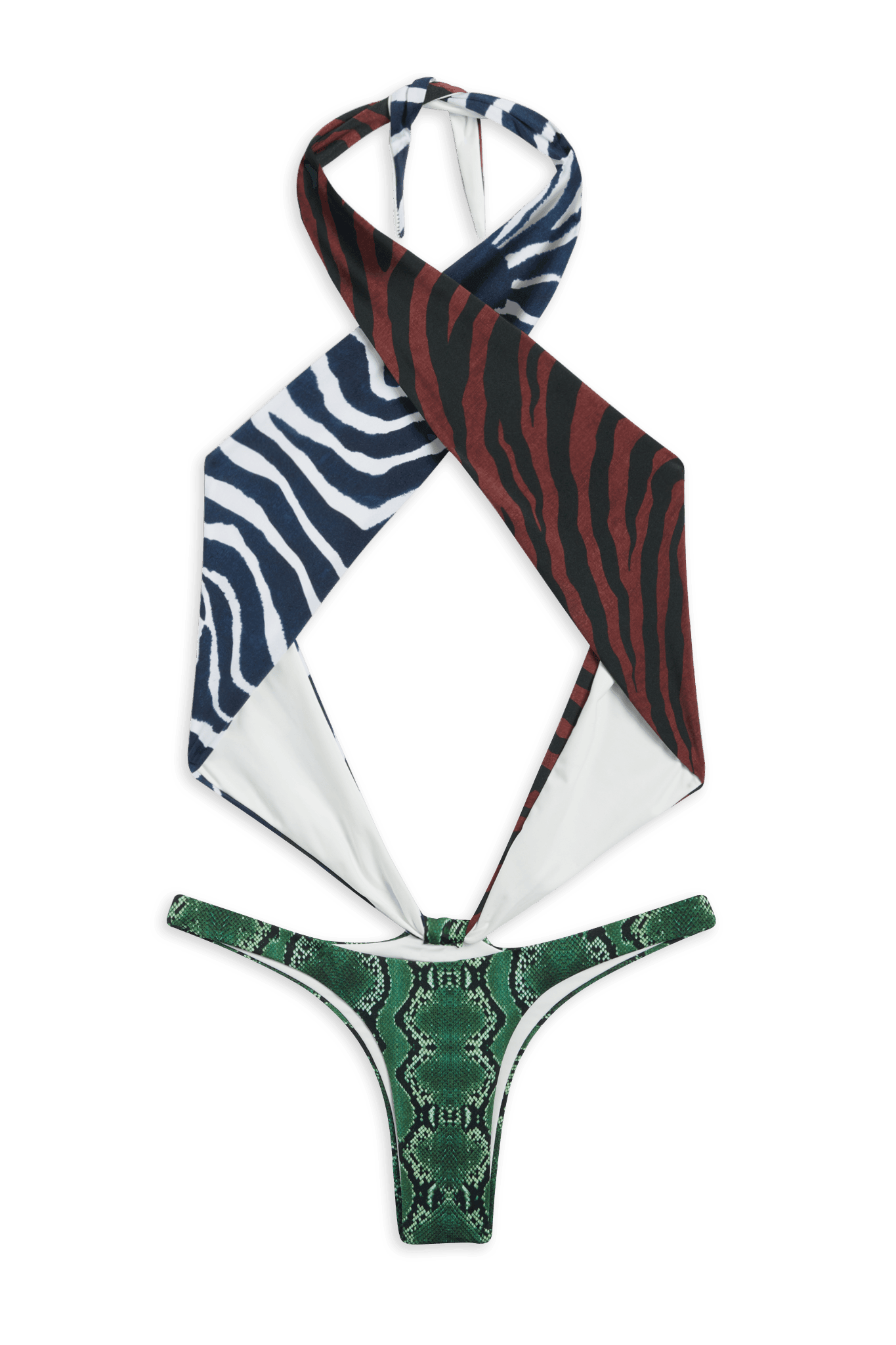 Showpony Swimsuit // 3 Tone Safari - Reina Olga