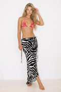 Sirena Skirt // Blue Zebra
