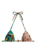Splash Bikini Top // 3 tone prints - Reina Olga - BIKINI SET