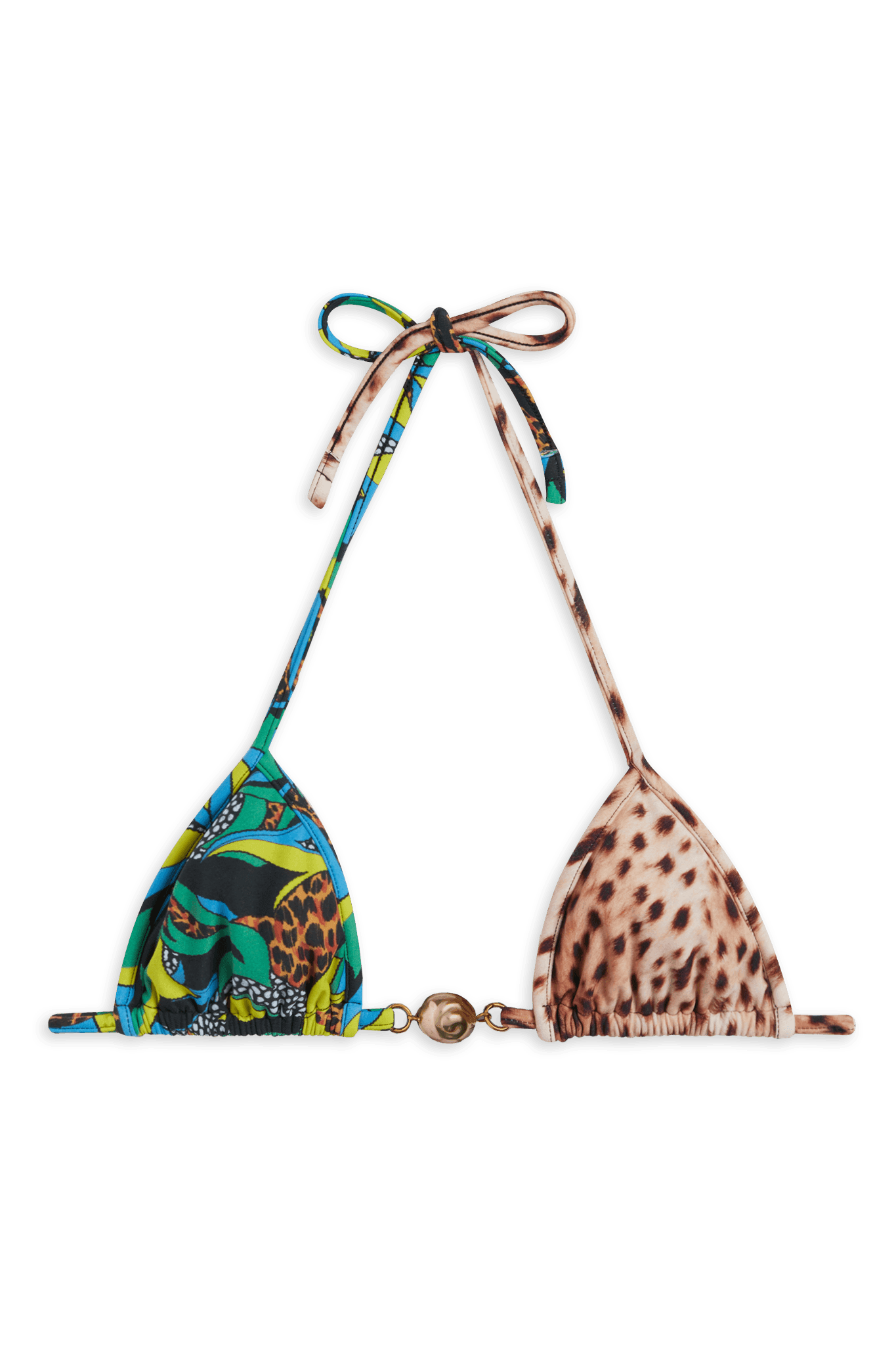 Splash Bikini Top // 3 tone prints - Reina Olga - BIKINI SET