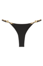 Splash Bikini Bottom // Black Shiny - Reina Olga