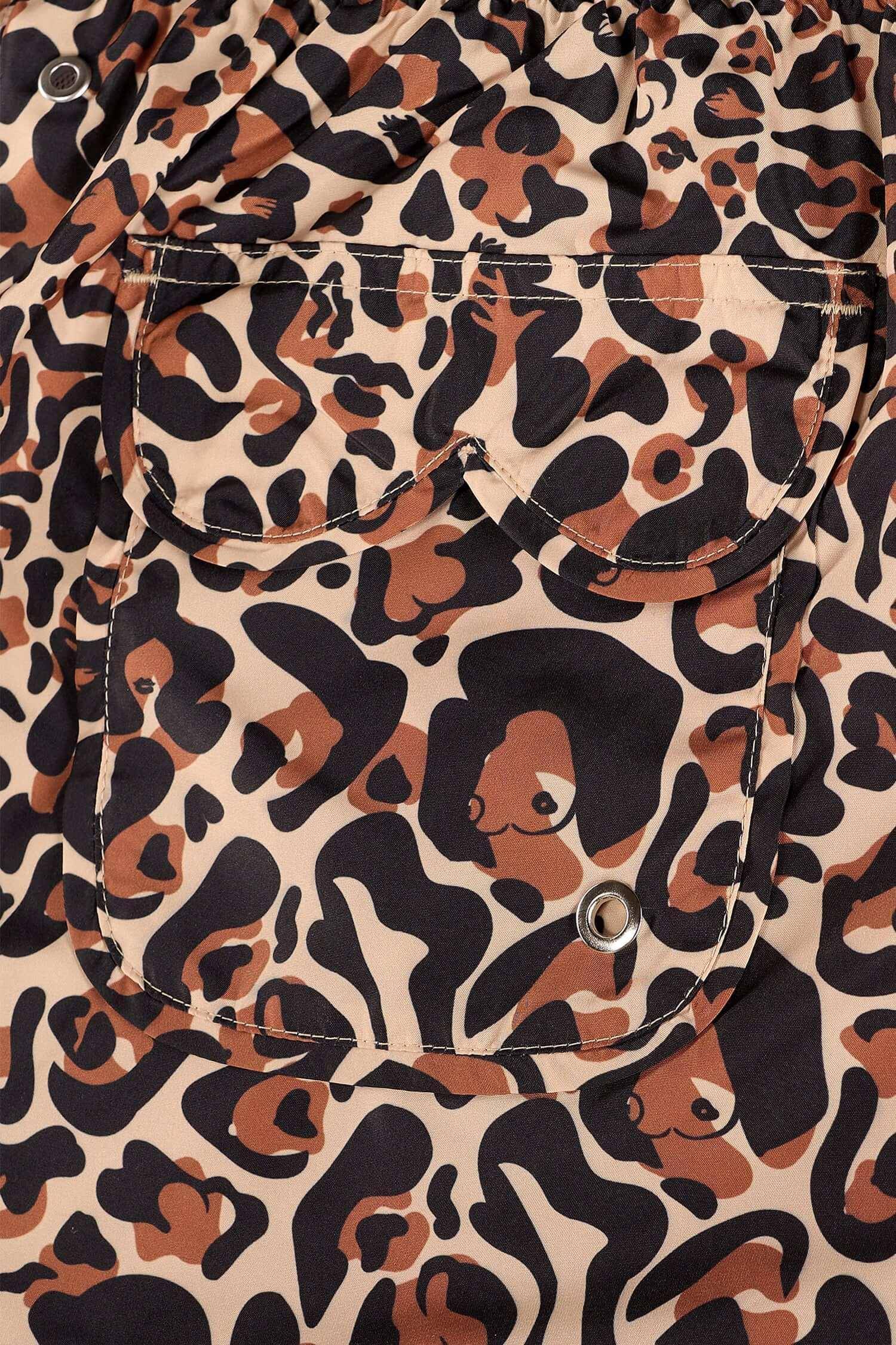 Ercole swim trunk // Brown Leo - Reina Olga - SHORTS
