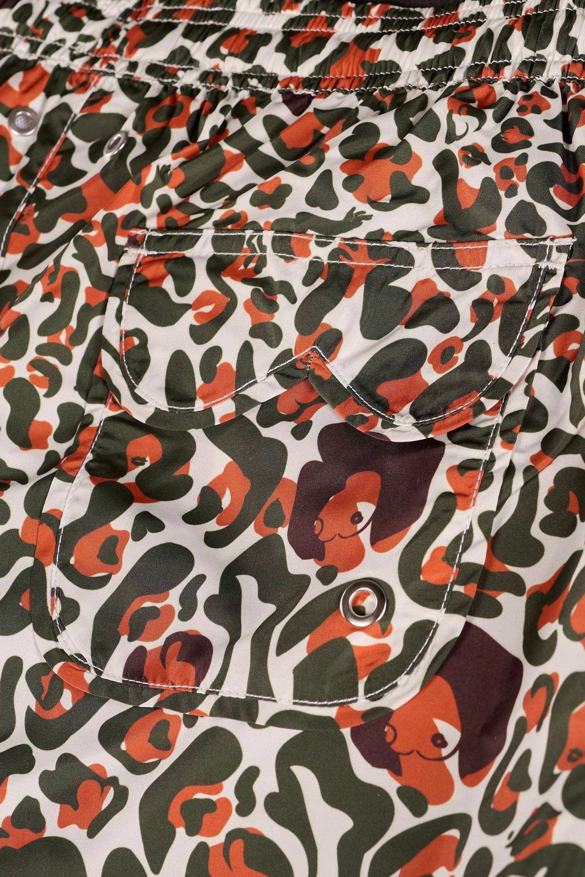 Ercole swim trunk // Camo Leo - Reina Olga - SHORTS