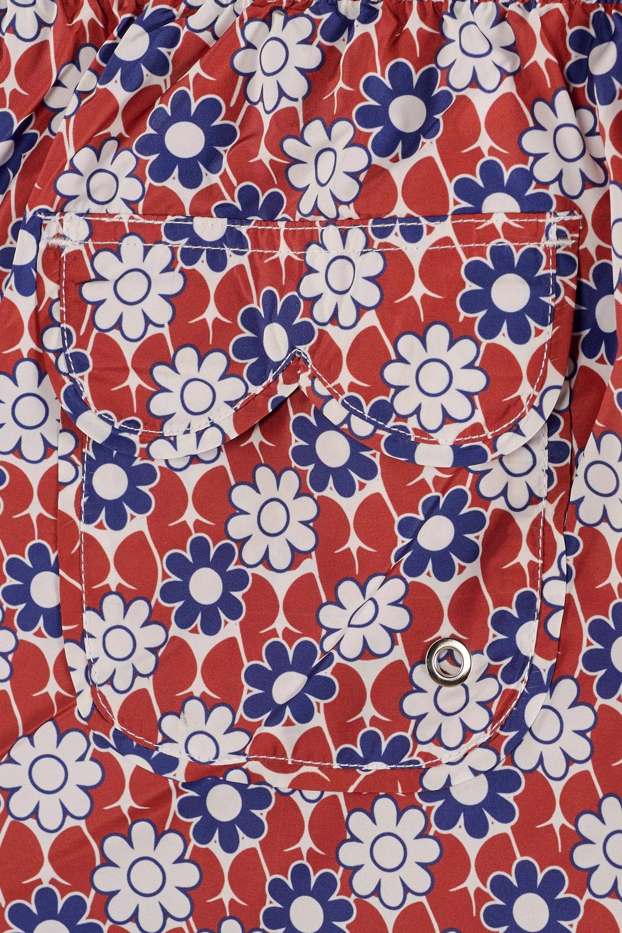 Ercole swim trunk // Terracotta Daisy - Reina Olga - SHORTS