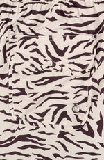 Ercole swim trunk // White brown Tiger - Reina Olga- SHORTS